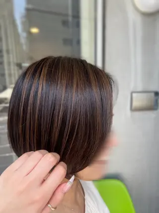 ショート カラー ❤︎peqss❤︎ Amiのヘアスタイル