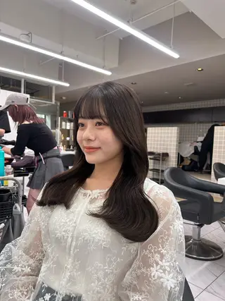 カラー 透明感ベージュ🤎 ナチュラルレイヤーのヘアスタイル