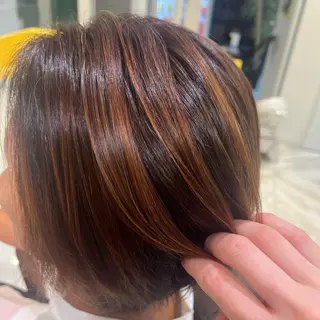 ショート 白髪染め /増田桃子のヘアスタイル