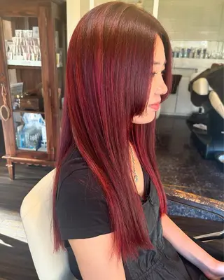 ロング カラー DiMPlE  ディンプル所属・🌸スタイリスト 山浦美恵のヘアスタイル