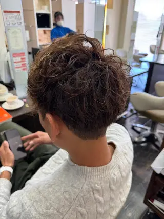 ショート 坂田 龍哉のヘアスタイル