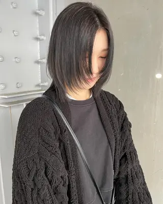 ミディアム カラー ハイトーン/ショート 村上淳乃🐥のヘアスタイル