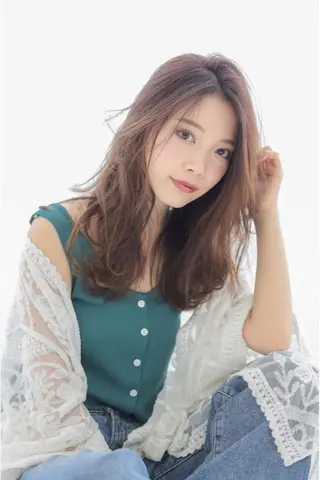 ロング オーナースタイリスト 奈須雄紀のヘアスタイル