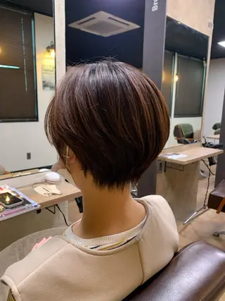 ショート 山﨑 大二郎のヘアスタイル
