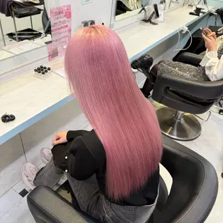 ロング カラー ハイトーン/韓国 レイヤー/るか🎀のヘアスタイル