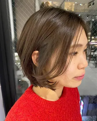 ショート カラー 艶カラー/似合わせ 💖Emmy💖のヘアスタイル