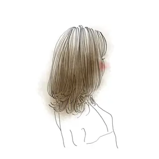 ミディアム カラー モデルさん募集中IT byALBUM八王子のヘアスタイル