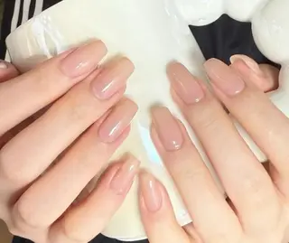 ネイル By moonネイル 🌷ワンホン/韓国風のネイルデザイン