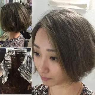 ショート 小澤 充のヘアスタイル