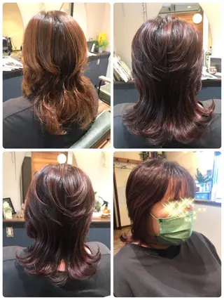 ミディアム カラー Ray hair 春日部のヘアスタイル