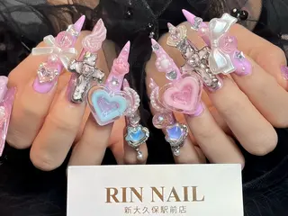 ネイル Rin Nail 新大久保店のネイルデザイン