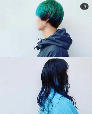 ロング 公庄　グジョウ 　隆　　タカシのヘアスタイル