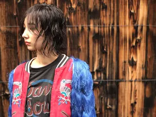 ミディアム カラー 限定1名撮影モデル 村中衣里のヘアスタイル