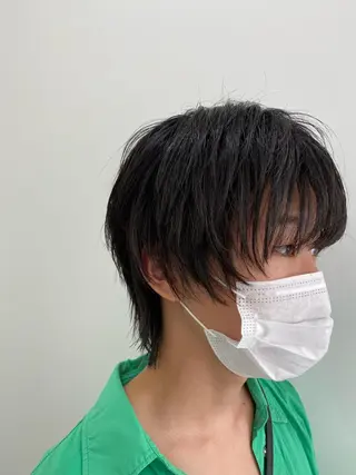 ショート メンズ 小岸 竜のヘアスタイル