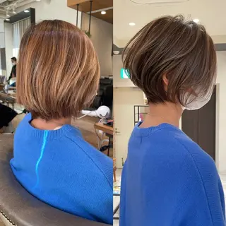 ショート 大人ショート特化/ カットモデル/表参道のヘアスタイル
