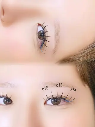 マツエク・マツパ 安江 ひなののマツエク・マツパデザイン