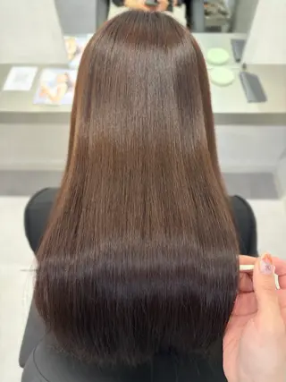 ロング 🫧縮毛矯正支持率 No.1 ほのか🫧のヘアスタイル
