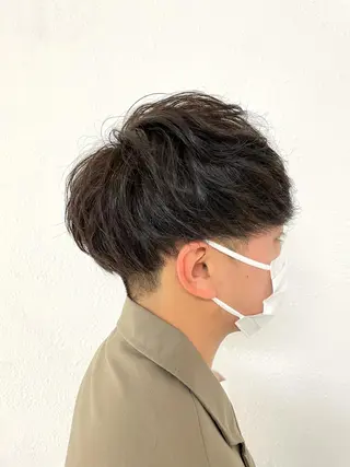 ショート カラー メンズ 【東北メンズヘア1 位受賞🥇】本間祐太のヘアスタイル