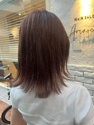 ミディアム カラー 🌈透明感カラー🌈 🌟吉田祐介🌟のヘアスタイル