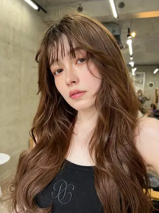 ロング カラー カットモデル募集中 ／HARUKA🎀のヘアスタイル