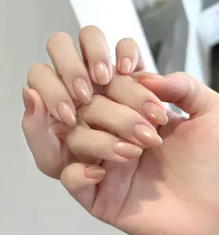 ネイル By moonネイル 🌷ワンホン/韓国風のネイルデザイン