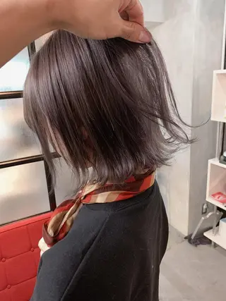 ショート カラー なかの たくみのヘアスタイル