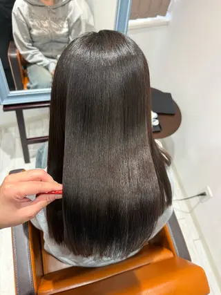 セミロング 🍊髪質改善🍊縮毛 矯正🍊濱野紗奈🍊のヘアスタイル