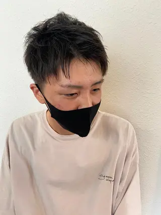 ミディアム カラー パーマ ヘアアレンジ メンズ キッズ ネイル マツエク・マツパ アイブロウ 久木原 ゆりのヘアスタイル