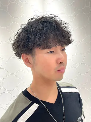 パーマ メンズ 長町/酸性ストレート /曲がる縮毛矯正のヘアスタイル