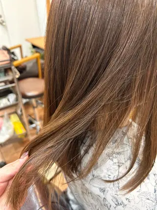 セミロング 🫧うる艶透明感🥣 MAYAのヘアスタイル