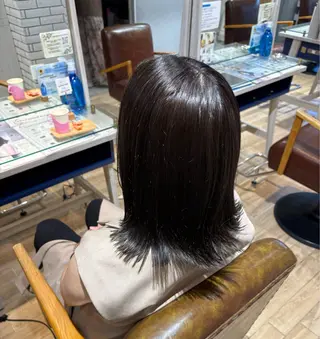 セミロング カラー Reve /マキノのヘアスタイル