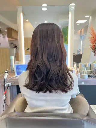 ロング カラー ヘッドスパ/ 鎌倉 アズサのヘアスタイル
