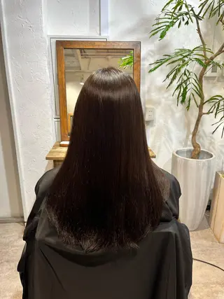 ロング カラー 新宿/髪質改善 艶カラー👶Renaのヘアスタイル