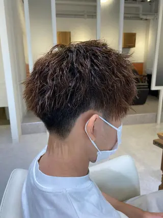 メンズ 三宅 涼馬のヘアスタイル
