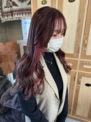 ロング カラー YUIMARL岡山店 YUNOKA🦋🫧のヘアスタイル