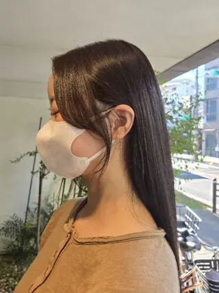 ロング ヘアアレンジ 韓国好き🇰🇷 美容師MIKUのヘアスタイル
