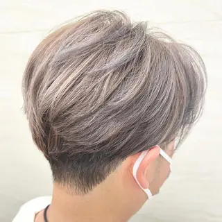 ショート カラー メンズ アイブロウ モテ髪💛美髪矯正 ✨艶髪特化🫧山根のヘアスタイル