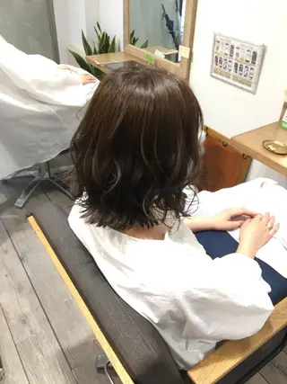 ショート カラー ヘアアレンジ 顔周りカット・相談 レイヤーも◎しずくのヘアスタイル