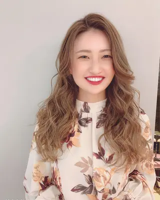 ロング カラー box mico. mutsumiのヘアスタイル