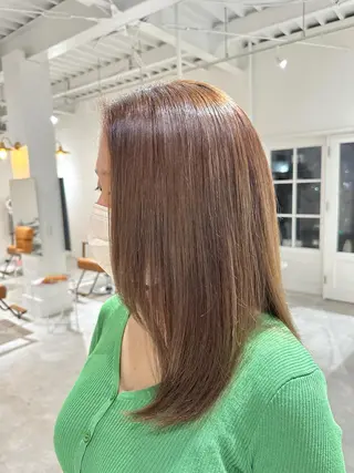ロング カラー 鳴海 稜真のヘアスタイル