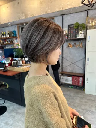 ショート モテ髪/ボブ/ショー ト/アダチフウトのヘアスタイル