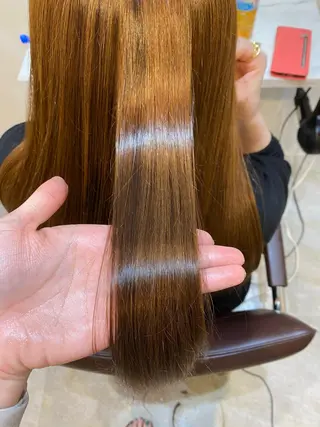 ロング 【髪質改善 艶髪】 布川 莉穂のヘアスタイル