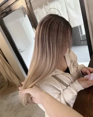 セミロング カラー ROBIN所属・指名数No.1 /NAOYAのヘアスタイル