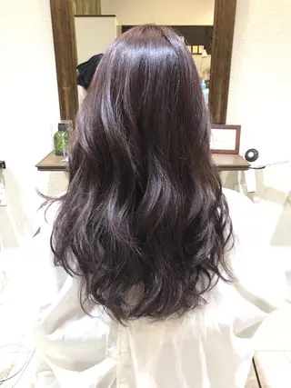 ロング 韓国レイヤーカット KOUKIのヘアスタイル