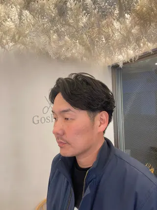 パーマ メンズ 伊藤 琢のヘアスタイル
