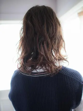 ミディアム カラー ヘアアレンジ 北九州美容室 🕊️わかな✂︎のヘアスタイル