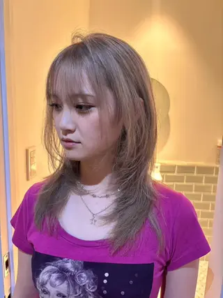 ロング 【🌈ボブ/縮毛矯正 /🌈】motoのヘアスタイル