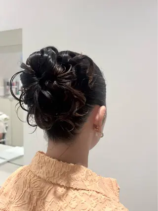 ミディアム 堀 ゆきみのヘアスタイル