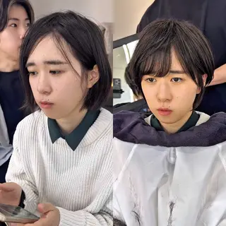 ショート 小野寺空也✂️ 似合わせショートのヘアスタイル