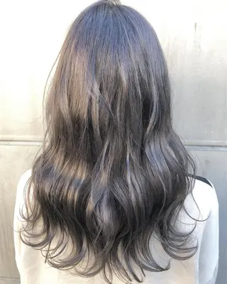 セミロング カラー 北間 寛哉のヘアスタイル